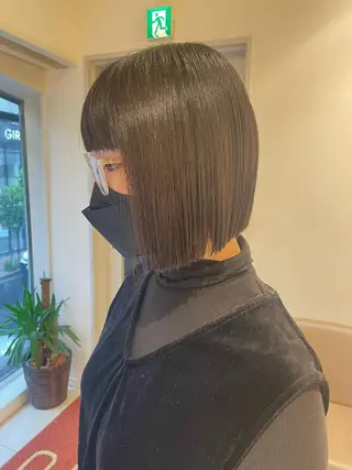 ミディアム HCA studioのヘアスタイル