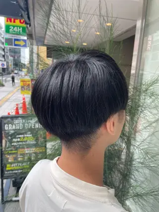 ショート カラー パーマ メンズ フェザーショート⚡️ REONのヘアスタイル