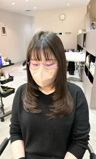 ロング 中村 魁登のヘアスタイル