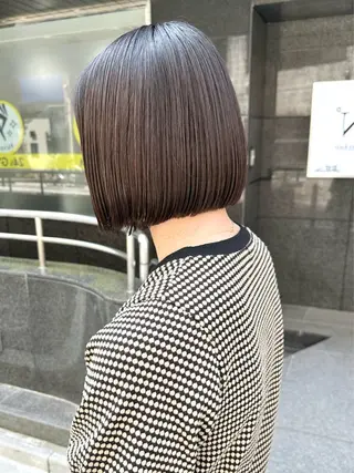 ショート 髪質改善 縮毛矯正/ レイヤー/銀座/本木のヘアスタイル
