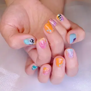 ネイル ゆみみ❤️ 渋谷ネイルのネイルデザイン