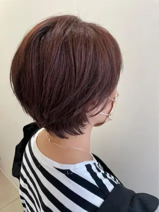 ショート 川上 美咲のヘアスタイル