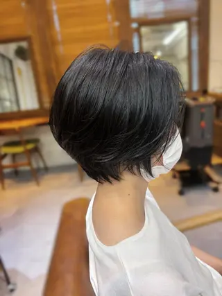 ショート ヘアアレンジ 似合わせhair🔸 アサダ タカコ🔸のヘアスタイル