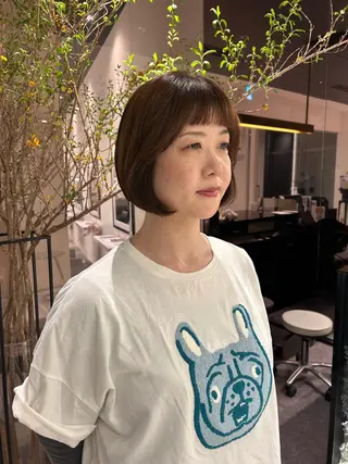 ショート 中原 優美のヘアスタイル