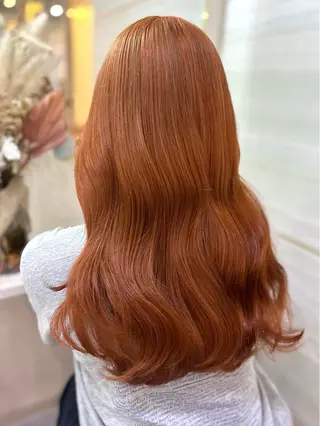 ロング カラー 🦋高瀬寛菜🦋 韓国レイヤーのヘアスタイル
