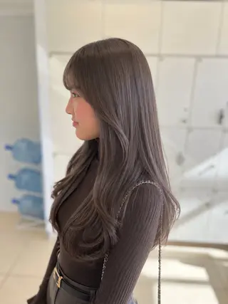 ロング カラー 金子 直樹のヘアスタイル