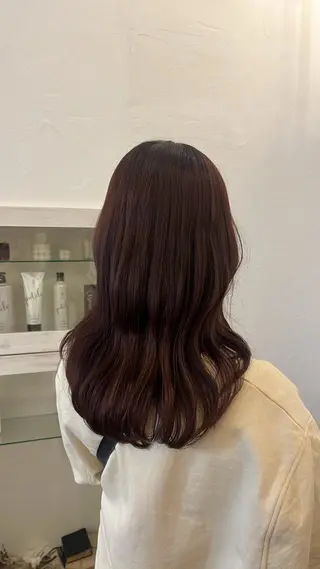 カラー 吉岡 茉穂のヘアスタイル