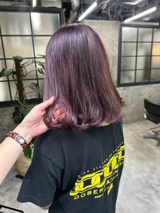 ミディアム カラー 垢抜けヘア♡柔らかい カラー/mihoのヘアスタイル