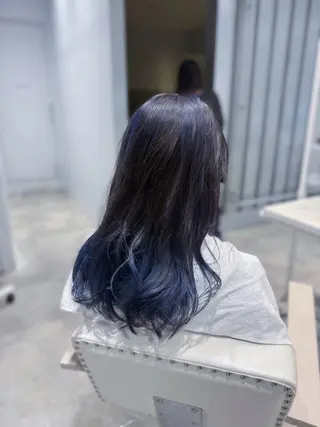 ロング M.SLASH 大元研二のヘアスタイル