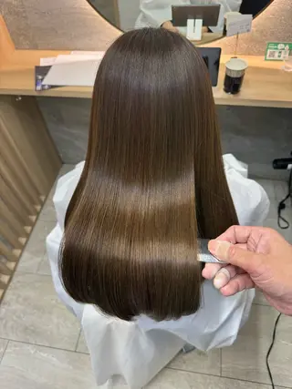 ロング 青木 啓輔のヘアスタイル