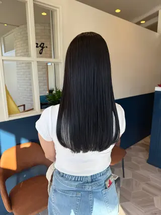 ロング カラー 仲野 亜由美のヘアスタイル