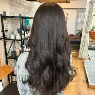 ロング カラー ヘアアレンジ KAREN🕊️ 大宮美容室のヘアスタイル