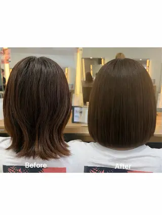 ショート 韓国ハイレイヤー 透明感カラー/くれはのヘアスタイル