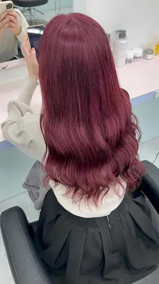 ロング カラー ヘアアレンジ ブリーチなしの達人 🌈KAITOのヘアスタイル