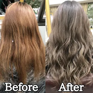 セミロング Soleria 田中慎一のヘアスタイル