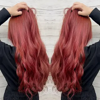 ロング カラー ヘアアレンジ 枝毛カット＆髪質改善 満足NO.1岡しゃんのヘアスタイル