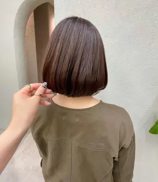 カラー 🫧透明感🫧 上岡夕理香のヘアスタイル
