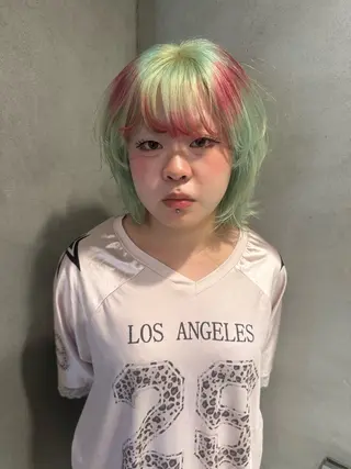 ミディアム 堂本 陽のヘアスタイル
