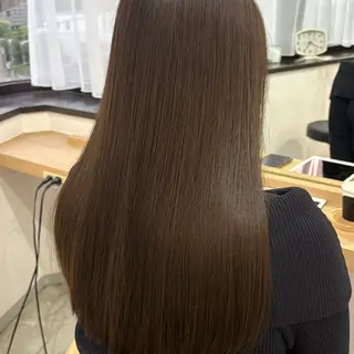 ロング カラー 女性艶髪マンツーマン YUKIのヘアスタイル