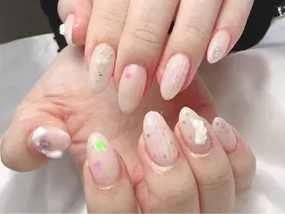 ネイル Cherie PINKのネイルデザイン