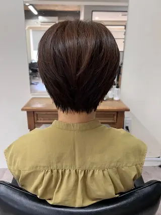 ショート カラー 美髪・メンズ特化 フリーランスのヘアスタイル
