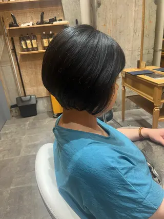 ショート 佐藤 未来のヘアスタイル