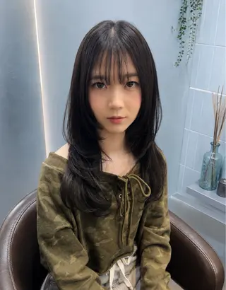 ミディアム 村上 さくらのヘアスタイル