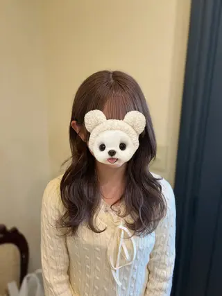 セミロング みゆ/ カラーリスト🎀のヘアスタイル