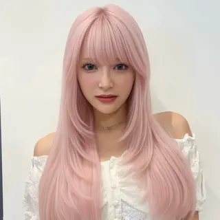 ロング ♡似合わせハイトーン ♡maiのヘアスタイル