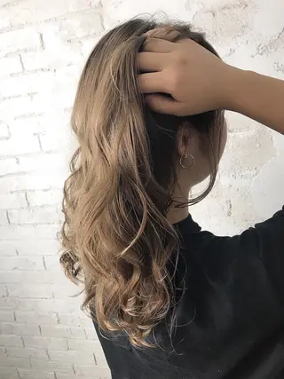 セミロング カラー 🌈白髪ぼかし特化 🌈naokoのヘアスタイル
