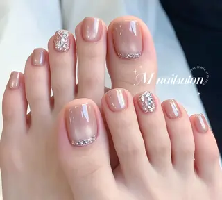 ネイル M 🌷nail 長さだし専門店のネイルデザイン