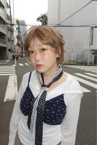 ショート 🍒透明感×艶カラー 🍒こなんのヘアスタイル