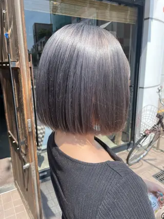 カラー Joliefille 高石店　かすみのヘアスタイル