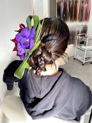 ロング ヘアアレンジ beauty salon m.のヘアスタイル