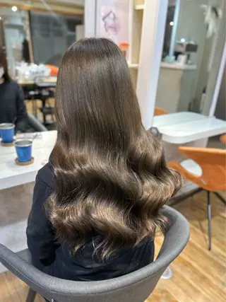 ロング カラー 美髪/透明感カラー reikoのヘアスタイル