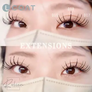 マツエク・マツパ eyelash Relienのマツエク・マツパデザイン
