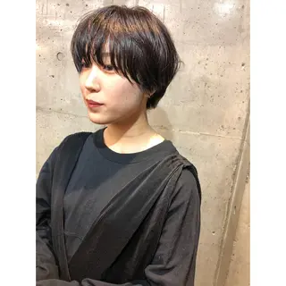 ショート カラー センスをお届けします 大谷将生infpのヘアスタイル