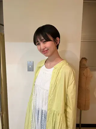 ショート ORe'S HAIR BE　GLaDまなみのヘアスタイル