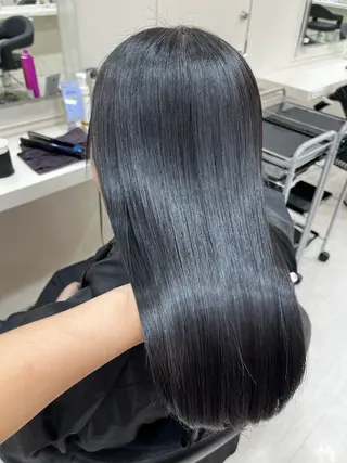 セミロング カラー 💟RINNA 艶カラー💟のヘアスタイル