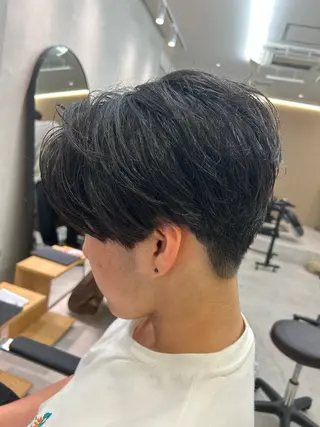 メンズ mori yのヘアスタイル