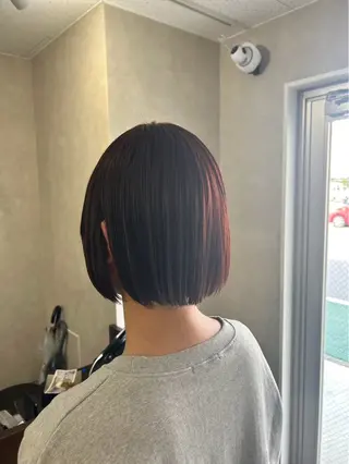 ショート カラー 山田 誠也のヘアスタイル