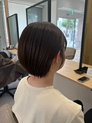 ショート サイトウ ユリコのヘアスタイル