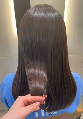 セミロング カラー 骨格診断/似合わせ カットあさみななこのヘアスタイル