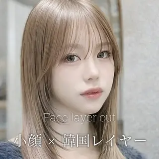 ロング カラー ブリーチ縮毛矯正飛我 透けオリーブ淡色🫧のヘアスタイル