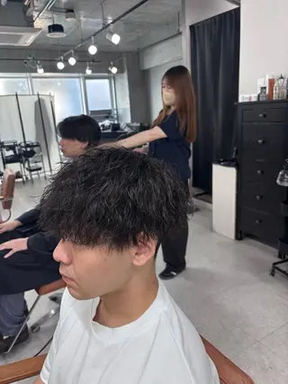 パーマ 海外風パーマ カラー特化園田　楓莉のヘアスタイル