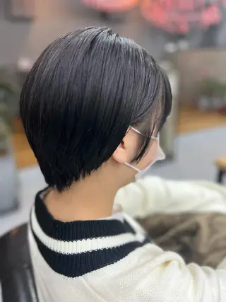 ショート THE PARK キシオカのヘアスタイル