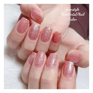 ミディアム ネイル 🐾enen style 🐾のネイルデザイン