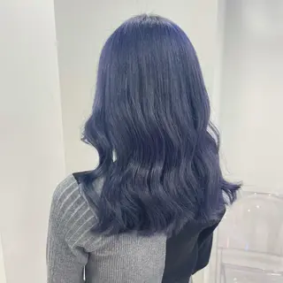 ロング カラー パーマ ヘアアレンジ メンズ キッズ ネイル マツエク・マツパ 🦋韓国風カラー🦋 こうせい原宿のヘアスタイル