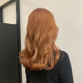 セミロング カラー 村山 美空のヘアスタイル