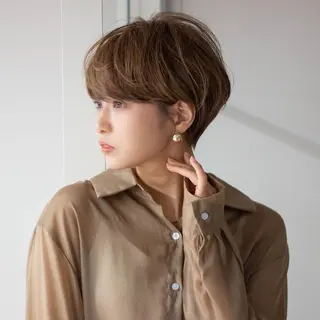 ショート パーマ 浅沼 ゆいのヘアスタイル